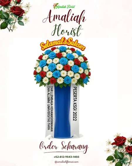 Standing Flowers Gedung Pertemuan Pertamina Jakarta